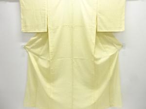 未使用品　駒絽のり散らし模様小紋着物